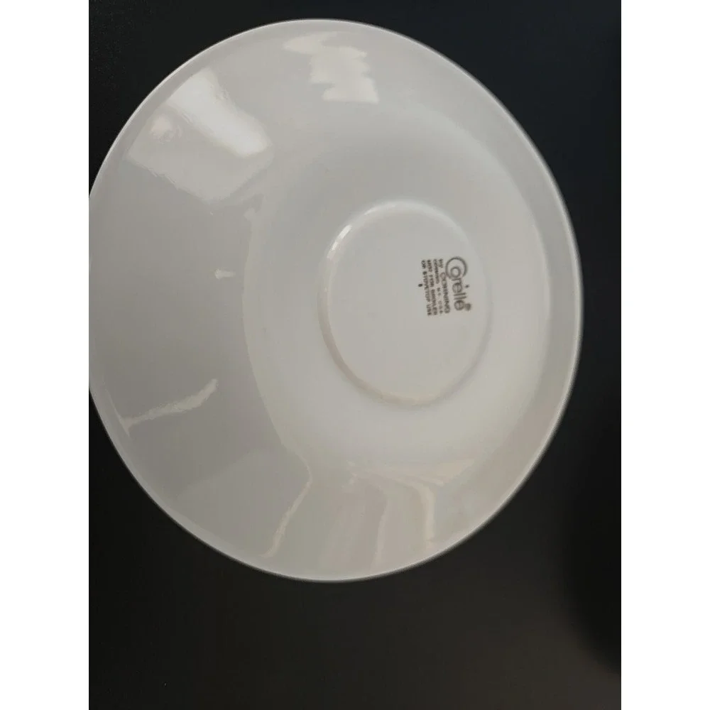 Corelle Indian Summer Saucers‎ Ginger Brown Band Corning 6